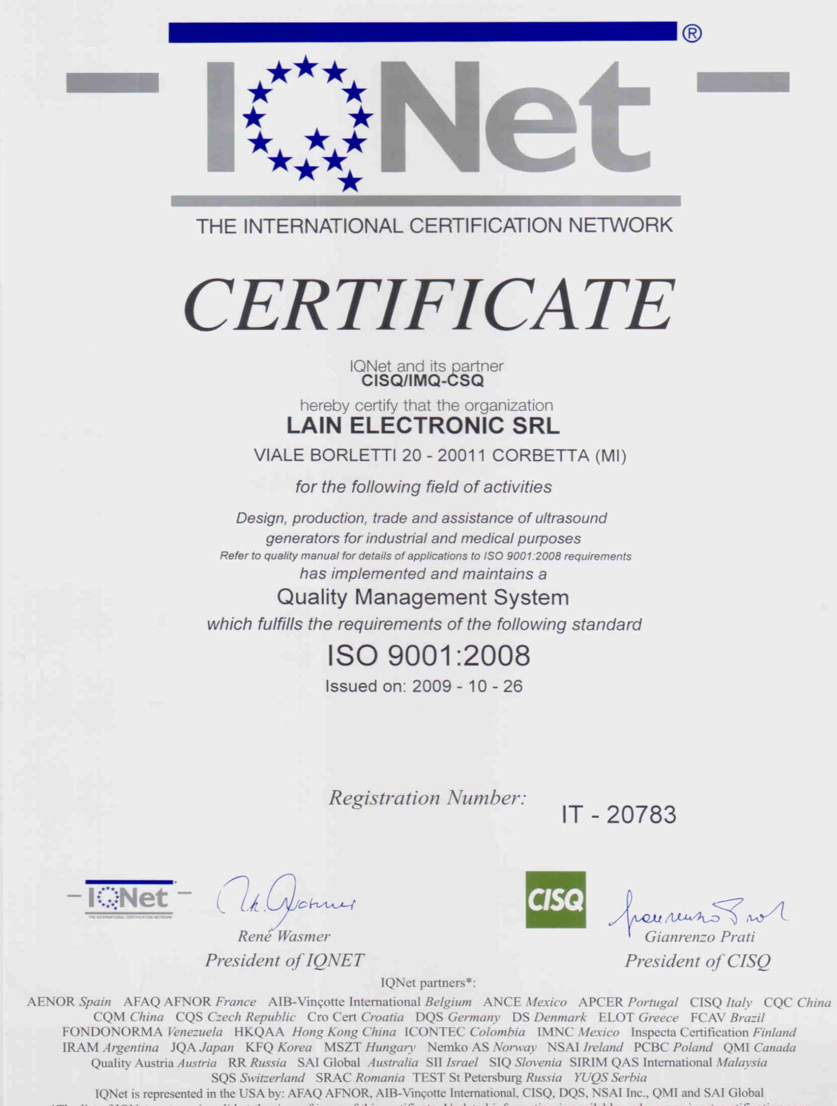 Quality Management System