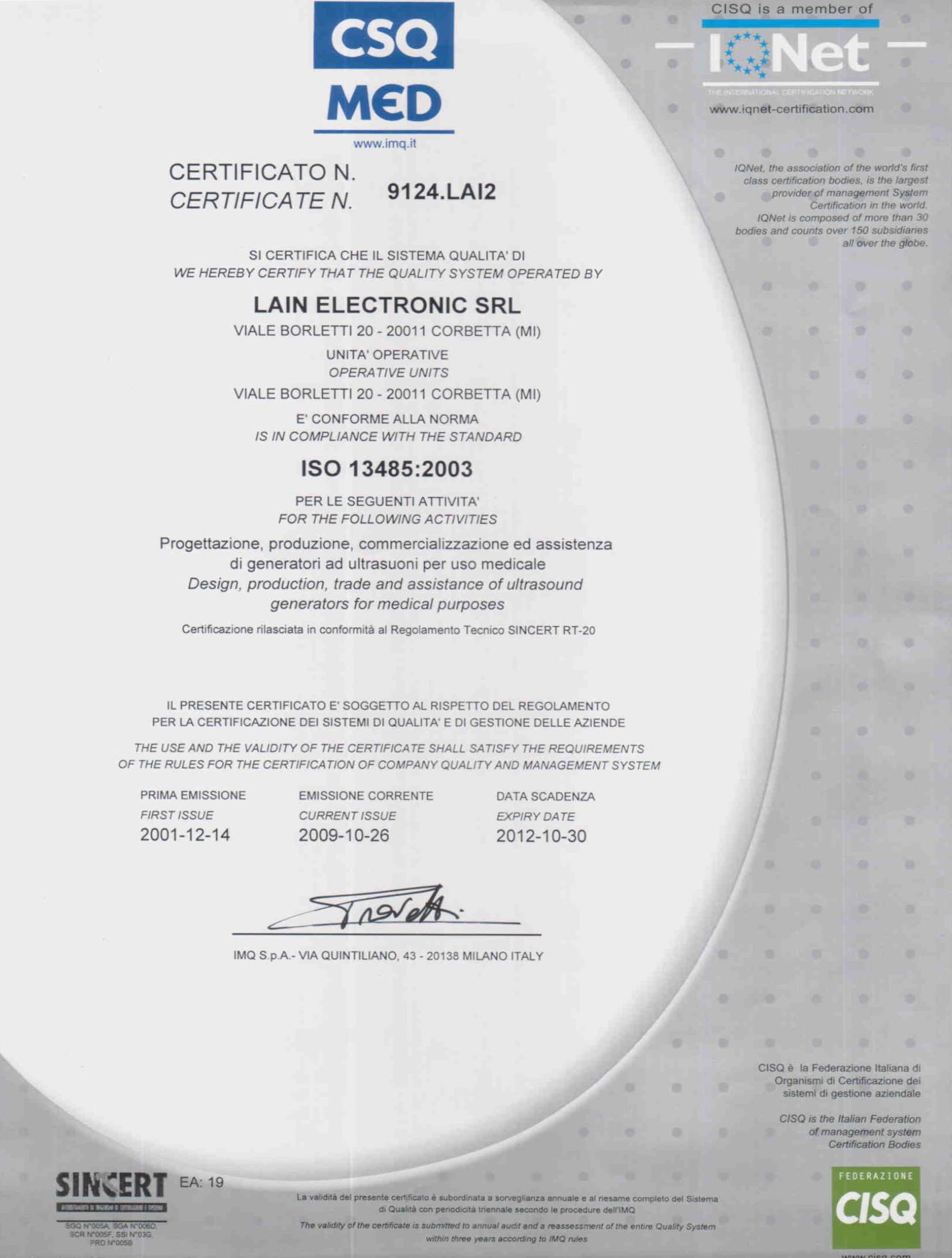 ISO 13485:2003